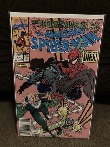 Amazing Spider-Man, #336 (Newsstand) Marvel Return of the Sinister 3 Of 6 VF++ - Image 1