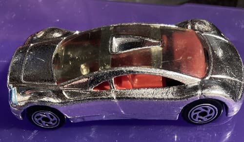 Hot Wheels 1995 Chrome Audi Avus Quattro Ernst & Young Promo Sports Toy 1:64 - Thumbnail 3