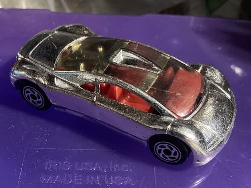 Hot Wheels 1995 Chrome Audi Avus Quattro Ernst & Young Promo Sports Toy 1:64 - Image 1