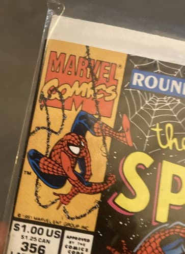 Marvel’s “The Amazing Spider-Man” (Round Robin: The Sidekick Revenge) 1991 #356 - Thumbnail 6