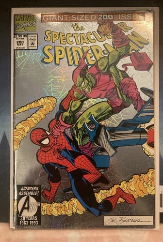 GIANT SIZED SPECTACULAR SPIDER-MAN 200 (VF/NM) DEATH HARRY OSBORNE, GREEN GOBLIN - Thumbnail 2