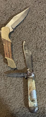 Vintage Pakistan Wooden & Ivory Imperial r1 pocket knives - Thumbnail 5