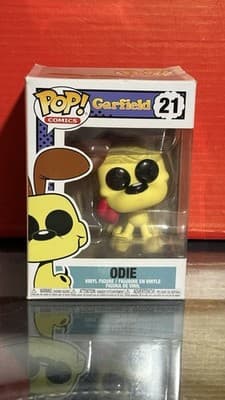 Funko Pop! Odie #21 Nickelodeon Toy Vinyl With Vintage Garfield Figure Toy & Car - Thumbnail 2