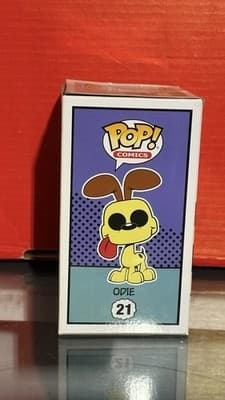 Funko Pop! Odie #21 Nickelodeon Toy Vinyl With Vintage Garfield Figure Toy & Car - Thumbnail 4