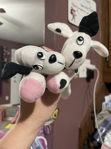 Idea Factory 1997 Meanies Series 1 Fi-Do The Dalmutation Collector Bean Toy - Image 1