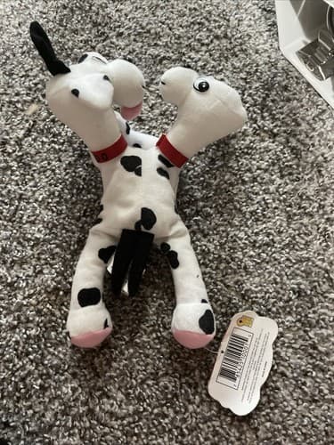 Idea Factory 1997 Meanies Series 1 Fi-Do The Dalmutation Collector Bean Toy - Thumbnail 2