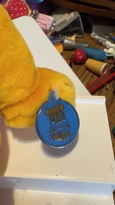 Vintage Garfield 8" Plush “I'm Not Fat, I'm Undertall” Sitting With Tags Toy - Thumbnail 2