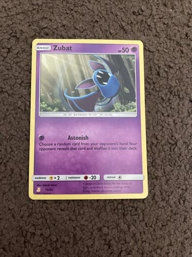 Zubat 11/30 Alolan Raichu Trainer Kit Light Play LP Pokemon DNA GAMES - Thumbnail 2