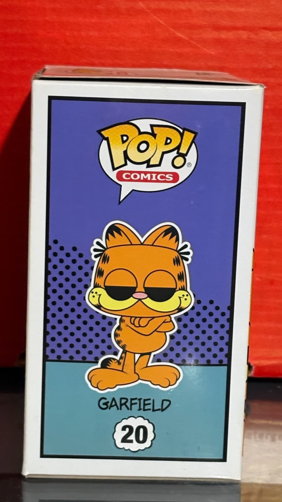 Funko Pop Garfield Vinyl #20 with Vintage Character Figure Toy - Thumbnail 3