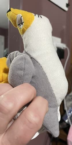 Idea Factory 1997 Meanies Series 1 Peter Gotta Peagull Collector Bean Toy - Thumbnail 4