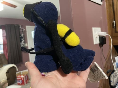 Meanies Series 1 1997 Navy Seal COLLECTOR BEAN TOY - Image 1