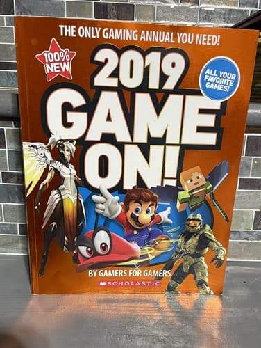 2019 Game On! Paperback Book Gaming Guide By Gamers for Gamers - Image 1
