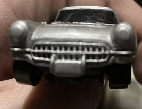 Maisto Tonka 2002 57’ Chevrolet Corvette "Fuelie" Silver 1/64 Scale Diecast - Thumbnail 3