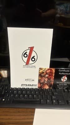 🔥 RED SONJA VALENTINES SPECIAL 2022 LAYNE 616 Virgin Variant LTD 500 COA 🔥 NM - Thumbnail 6