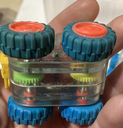 1997 VTG Subway Kids Meal Monster Trucks Pull & Go Body Trucks Lot Of 3 - Thumbnail 3