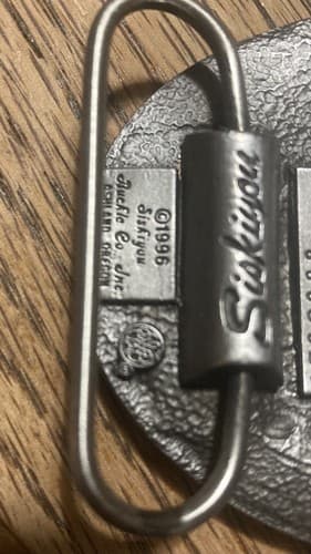 LIMITED RARE V.F.W. Foreign War "Courage Under Fire" 1996 Siskiyou Belt Buckle - Thumbnail 5