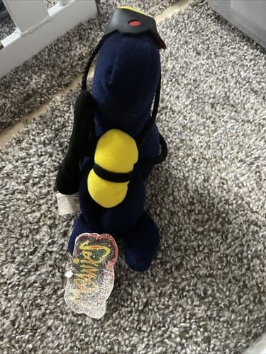 Meanies Series 1 1997 Navy Seal COLLECTOR BEAN TOY - Thumbnail 2