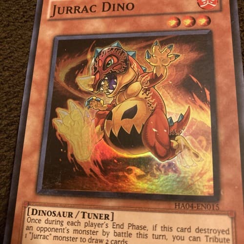 Jurrac Dino *Super Rare* HA04-EN015 1st Edition NM - Thumbnail 2