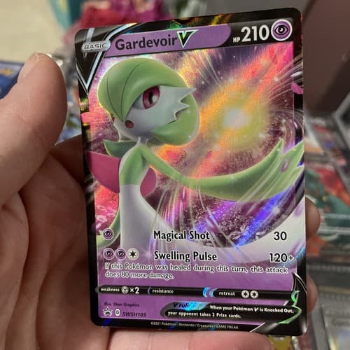 Gardevoir V - SWSH105 Black Star Promo Holo Full Art 105 Pokémon - Thumbnail 2