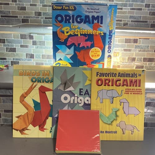 Origami Kit for Beginners!! 3 Fantastic Books! Learn with Easy Instructions - Image 1