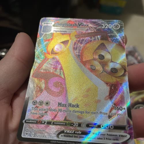 Pokemon Card Aegislash VMAX 127/185 Full Art Ultra Rare Vivid Voltage SWSH - Thumbnail 2