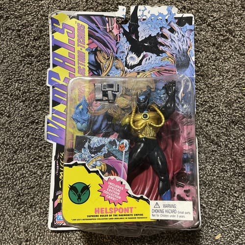 Wildcats Jim Lee's “HELSPONT” Action Figure 1994 Playmates Toys - Image 1