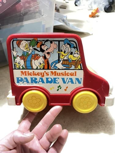 Vintage Mickey's Musical Parade Van Walt Disney LJN Taiwan Works AF280 - Image 1