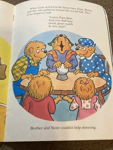 Vintage 1986 The Berenstain Bears’ Not-So-Buried Treasure Storybook Picture Book - Thumbnail 3