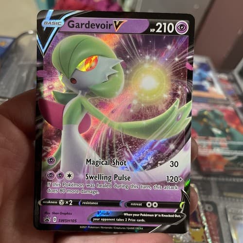 Gardevoir V - SWSH105 Black Star Promo Holo Full Art 105 Pokémon - Image 1