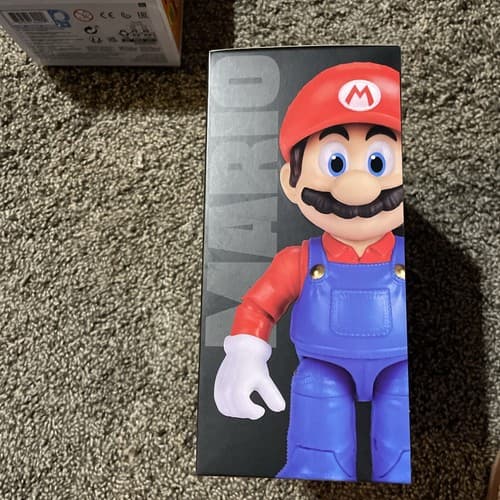 Super Mario Bros. Movie 5 inch “Mario” Figure & Plunger Accessory 2023 JAKKS - Thumbnail 5