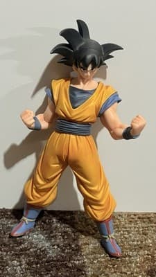 Goku Dragon Ball Z RARE 10” Action Figure Vinyl Toy - Thumbnail 2