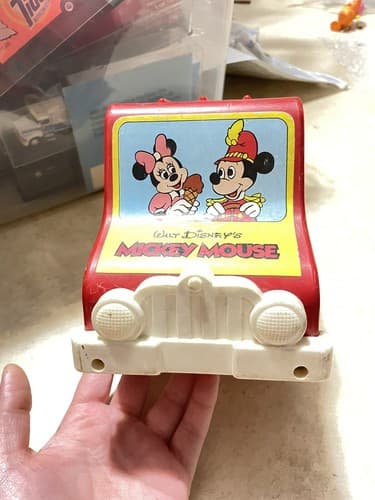 Vintage Mickey's Musical Parade Van Walt Disney LJN Taiwan Works AF280 - Thumbnail 3