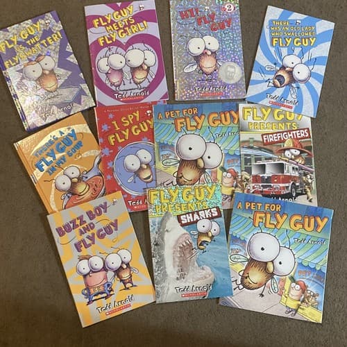 FLY GUY BOOK Collection Early Readers By Tedd Arnold - Image 1