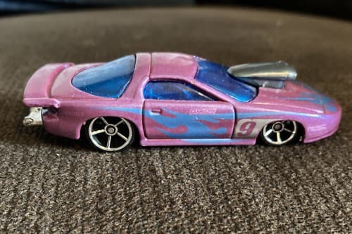 Hot Wheels 2009 Pro Stock Firebird Purple W/ Blue Pearl HW Racing Series Loose - Image 1