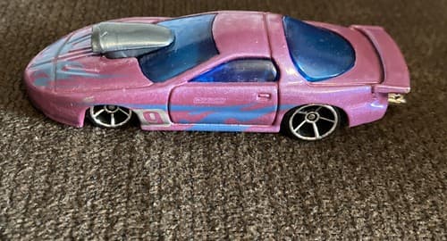 Hot Wheels 2009 Pro Stock Firebird Purple W/ Blue Pearl HW Racing Series Loose - Thumbnail 2