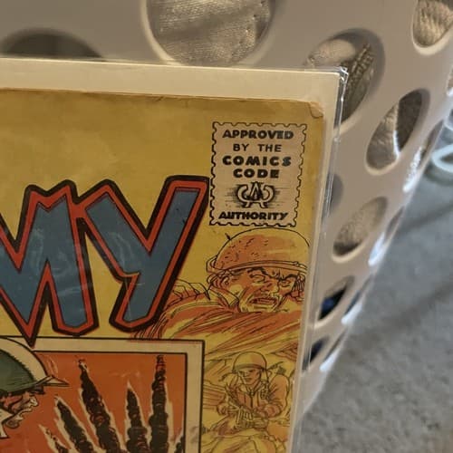 Fightin' Army “The Day Hitler Lost The War”#64 Charlton Comic 1965 Silver VF+ - Thumbnail 3