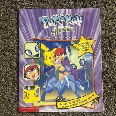 New Pokemon 4 Ever: The Voice of the Forest Sticker Storybook - Image 1