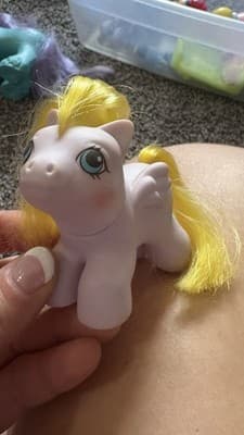 Vintage G1 My Little Pony Newborn Twins Baby Bunker 1987 Hasbro MLP - Thumbnail 3