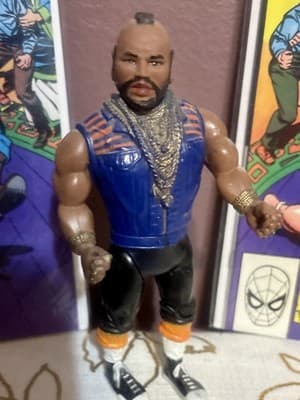 1983 “A TEAM “ MR. T -FIGURE & #2 DIRECT & NEWSSTAND VARIANT VF+MARVEL COMIC - Thumbnail 2