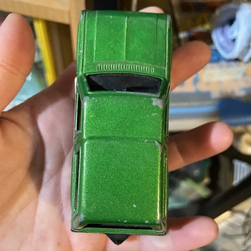 Vtg 1980's Tootsietoy 4" Ford Bronco XLS 4x4 Green Toy Car - Thumbnail 3
