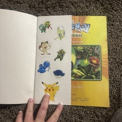 New Pokemon 4 Ever: The Voice of the Forest Sticker Storybook - Thumbnail 4