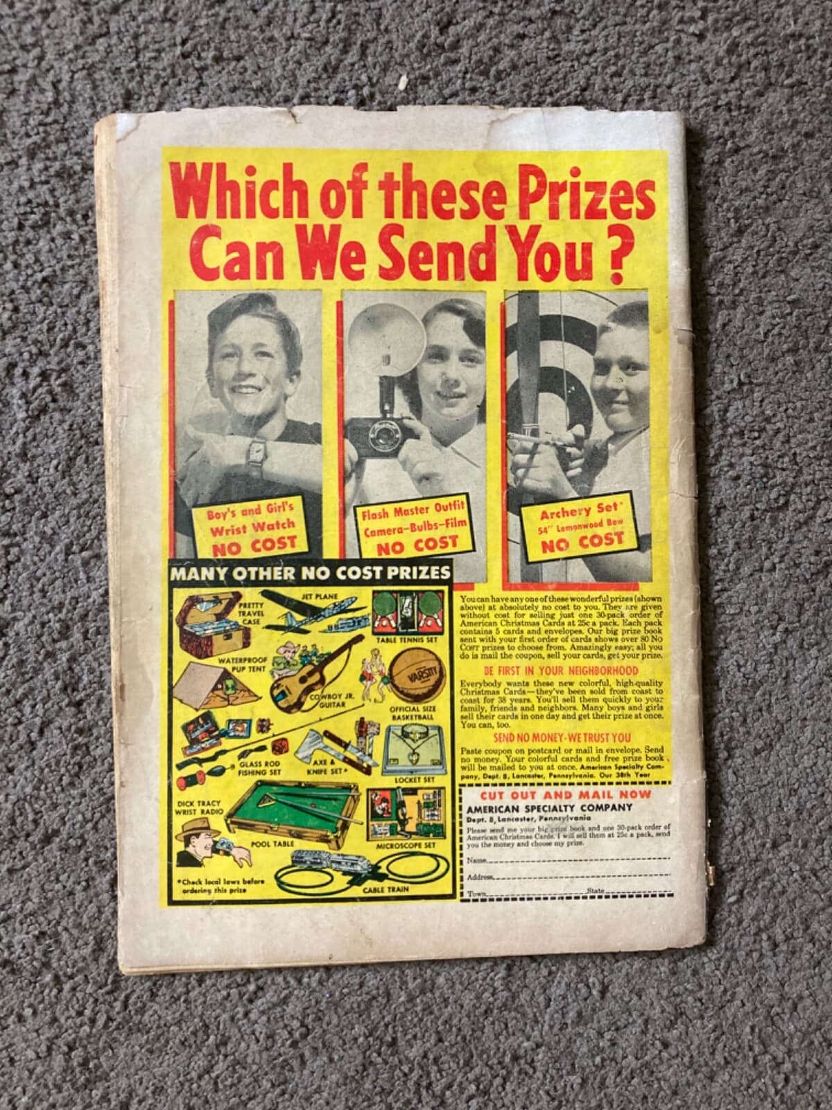 MYSTERY TALES #47 (1956) Rare Silver Age 10c COMIC - Thumbnail 2