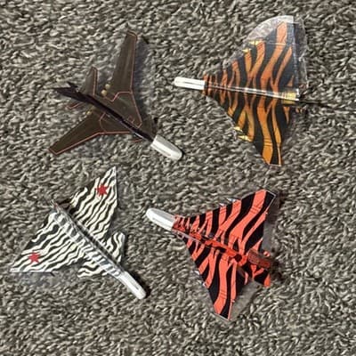 Micro Machines Gliders Pocket Squadron Fighter Planes Galoob 1991 RARE!!! - Image 1