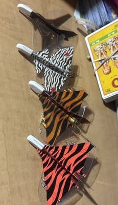 Micro Machines Gliders Pocket Squadron Fighter Planes Galoob 1991 RARE!!! - Thumbnail 3