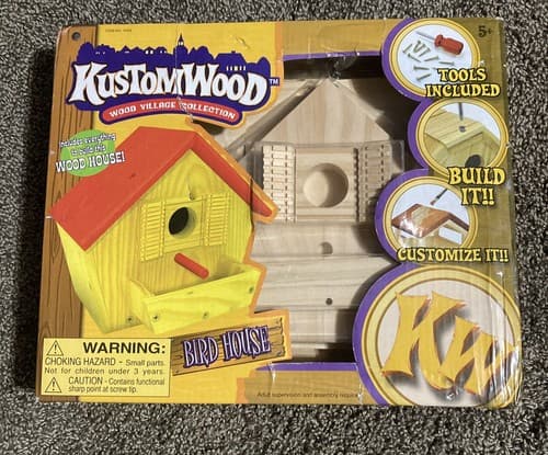Kustomwood Build Your Own Barn . Brand New in the Box. Hurricane Toys Kid Gift - Image 1