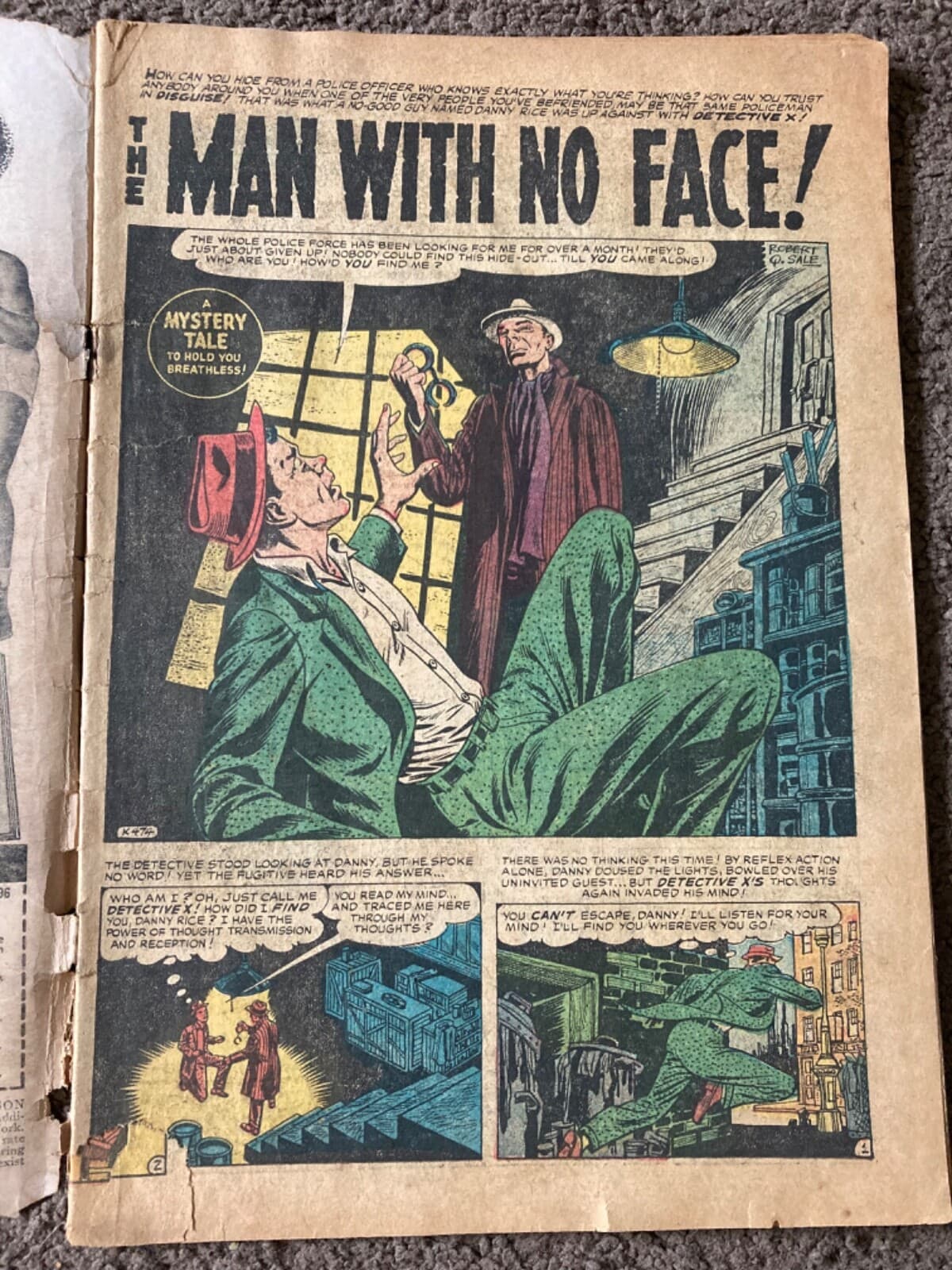 MYSTERY TALES #47 (1956) Rare Silver Age 10c COMIC - Thumbnail 4
