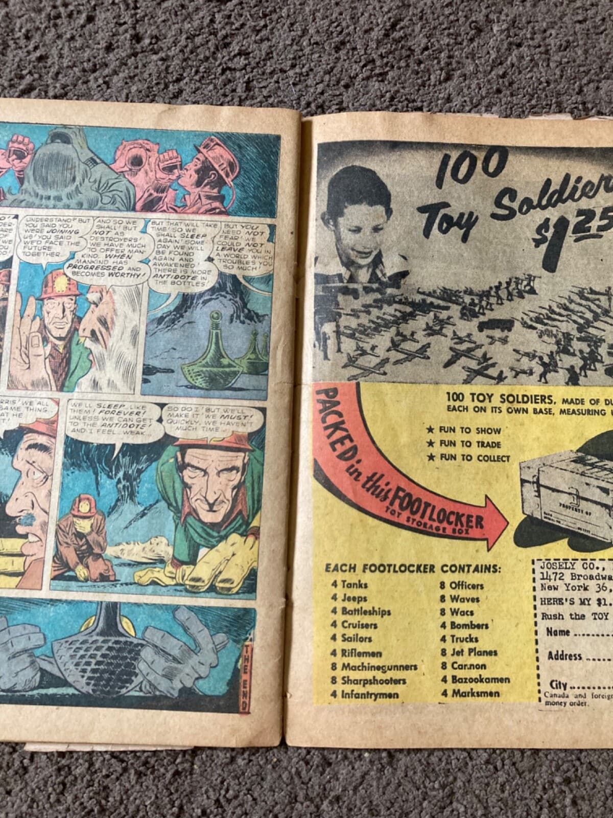MYSTERY TALES #47 (1956) Rare Silver Age 10c COMIC - Thumbnail 5