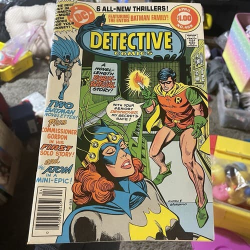 Detective Comics #489 (1980) FIRST SOLO COMMISSIONER GORDON - Thumbnail 6