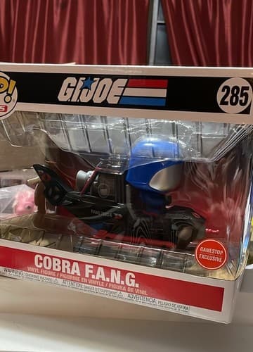 Funko Pop! Rides: G.I. Joe Cobra F.A.N.G. GameStop (Exclusive) #285 - Image 1