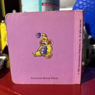 Pebbles and Bamm-Bamm “Tea For Three” 1988 Flintstones HB VG+ Super Rare - Thumbnail 3